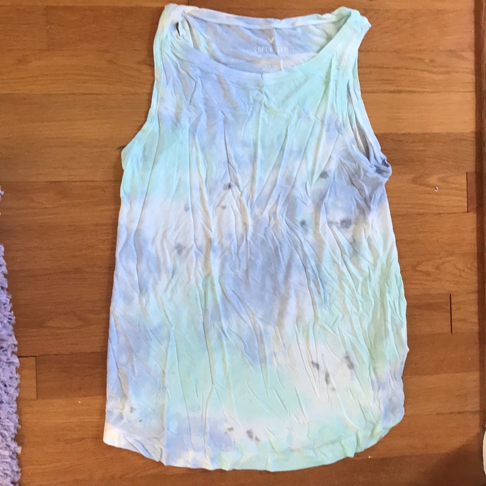 Multi colord soft tank top